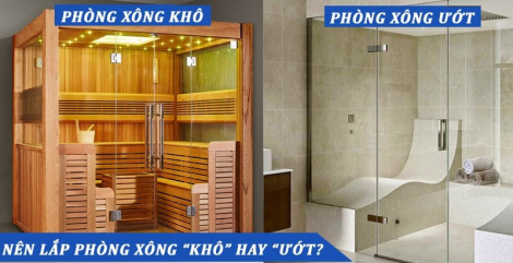 Các loại phòng xông hơi gia đình và lợi ích sức khỏe