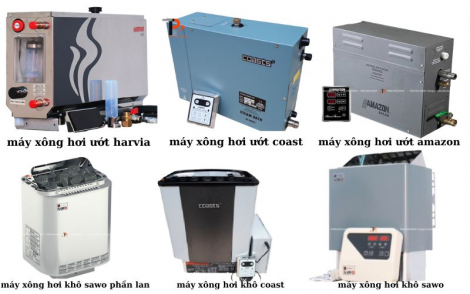 Máy xông hơi nhập khẩu - Giải pháp thư giãn và chăm sóc sức khỏe toàn diện