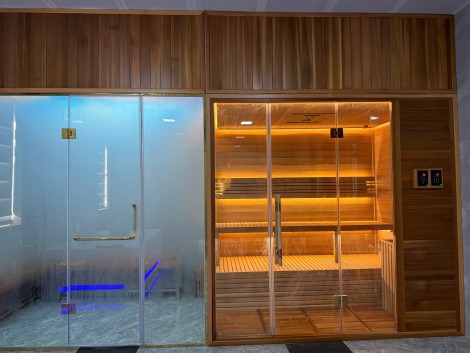 Thi công phòng xông hơi tại Bến Tre